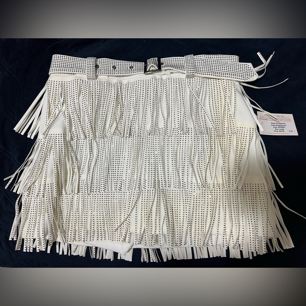 New Fringe Skirt